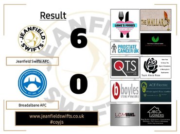 Match report - Jeanfield Swifts AFC v Breadalbane AFC