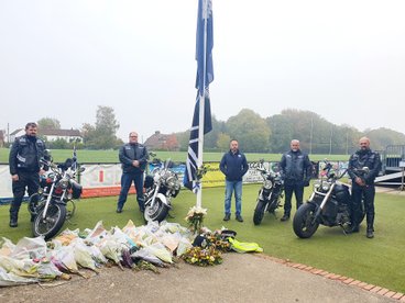 Custodians Motorcycle Club pay tribute to Matt