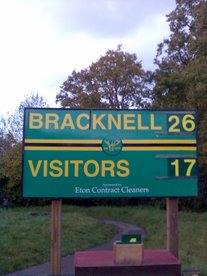 Bracknell 26 - Chard 17
