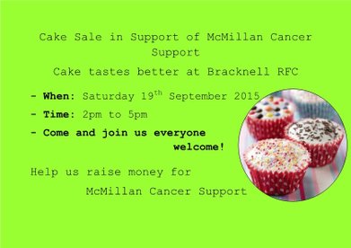 McMillan Cake sale