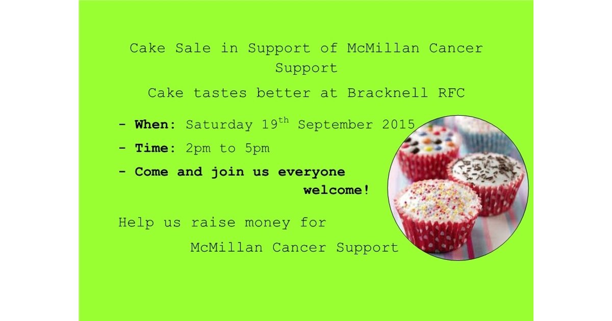 Mcmillan Cake Sale