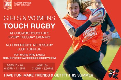 Girls & Women’s Touch Rugby at the Club