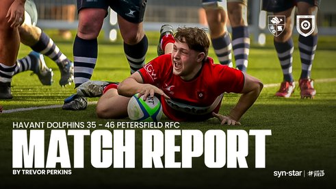 Report | Back to Winning Ways For 'Field With Bonus Point Win at Havant