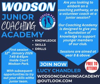 WODSON JUNIOR COACHING ACADEMY