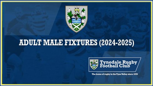 ADULT CLUB FIXTURES FOR NEW SEASON