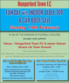 FUN DAY with INDOOR TABLE TOP & CAR BOOT SALE