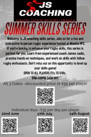JS Coaching Summer Skills Series 2024