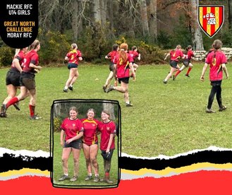 Mackie RFC U14 Girls - The Great North Challenge at Moray RFC (23 March 2025)