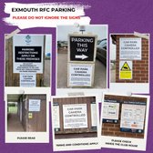 MEMBERS PARKING AT EXMOUTH RFC