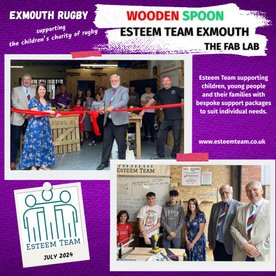 WOODEN SPOON DEVON SUPPORT ESTEEM TEAM EXMOUTH