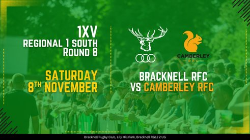 Bracknell RFC vs Camberley RFC