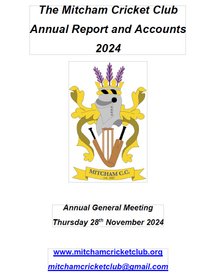 AGM 2024 7.30pm Thursday 28 November 2024