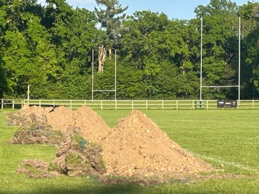 Pitch Maintenance Commences