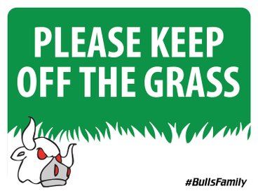 Please Keep Off The Grass