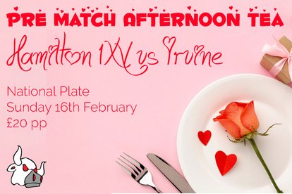 CANCELLED - Pre match Afternoon Tea