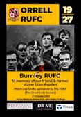 Advertise in Our Match Day Programme