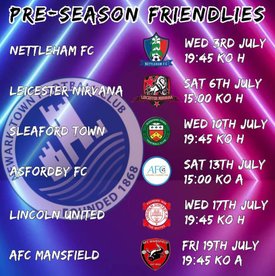 Men's First Team Pre-Season Games Announced