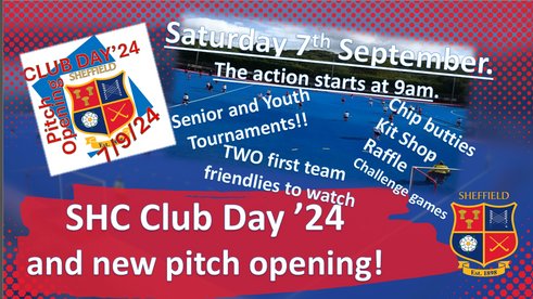 SHC Club Day '24 and Official Opening Of The New Pitch.