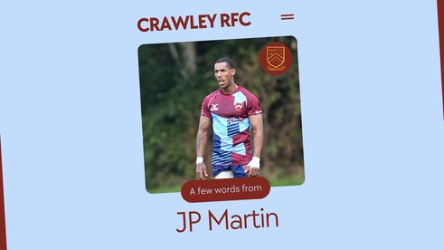 A few words from JP Martin, 1st XV player