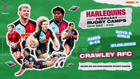 Harlequins Camp in February!