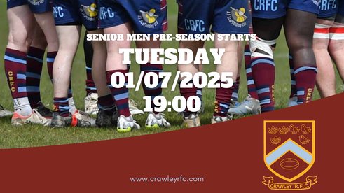 Senior Men Preseason Starts July 1st