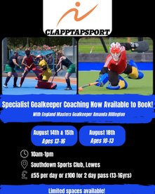 Summer Goal Keeping Camp
