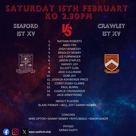 Double Header This Saturday at Seaford Rugby Club!