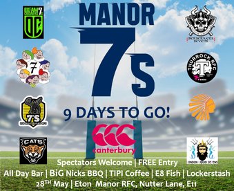 Manor 7 a Side Comp 28th May 2022.