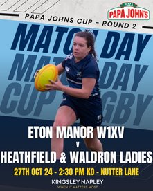 Eton Manor Women v Heathfield & Waldron Ladies