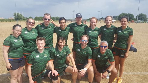 Scorched ground! No diving on these barren pitches. 3rd tournament of 2018 for the Tigers