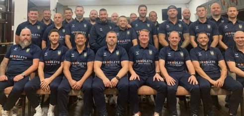 Pontefract RUFC Vets On Tour. Watch out Jersey Super 10's, the Vets are on route