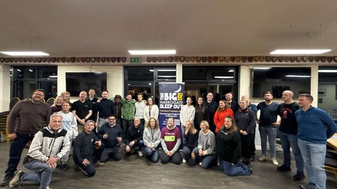 CEO Big Sleepout at Harrogate RUFC raises £10,000 for Harrogate Homeless & Just B Charities