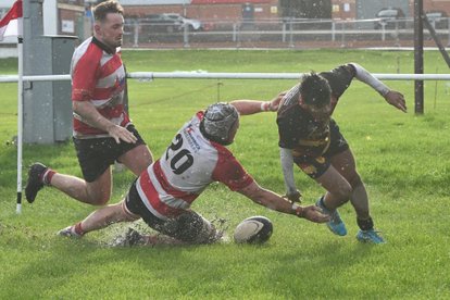 Cleckheaton RUFC 17 v Harrogate RUFC 33