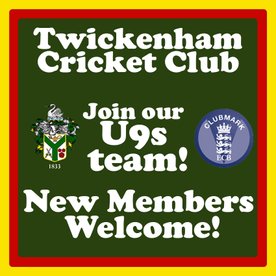 Join Twickenham CC's U9s team!