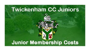 Junior Cricket - Join Us - Annual Membership Costs for U9s–U17s