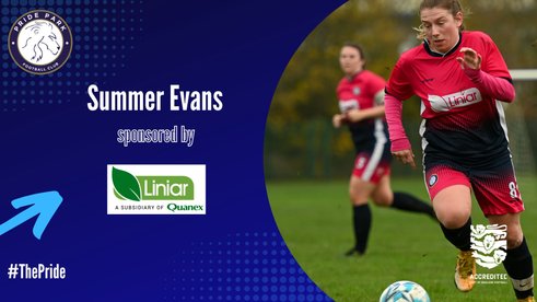 NEW PLAYER SPONSOR | SUMMER EVANS | LINIAR