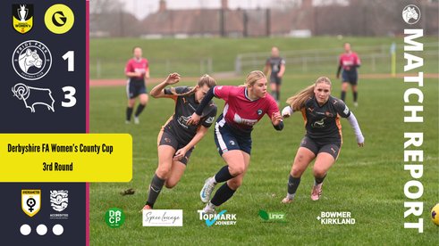 MATCH REPORT | PRIDE PARK 1 - 3 DERBY COUNTY WOMEN DEV