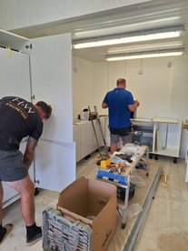 ECCLESHALL'S KITCHEN PROJECT UNDER WAY