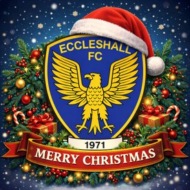 MERRY CHRISTMAS FROM ALL AT ECCLESHALL FC!