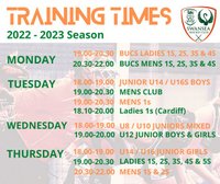 Training Schedules