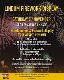 Lindum Fireworks Display 2022