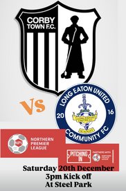 Next Game - Corby Town v Long Eaton Utd
