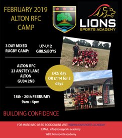 Lions Sports Academy Agree To Host February 2019 Rugby Camp