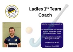 Luke Cranney - Ladies 1's Coach
