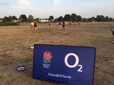 O2 Touch rugby at Imber Court