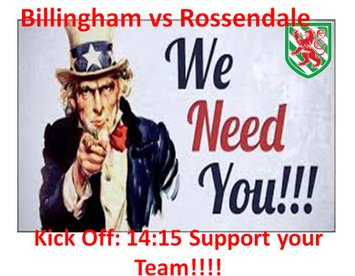 Calling all Supporters!! A Big Game This Saturday!!