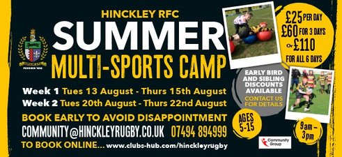 HRFC Community Programme Multi-sport Camp B