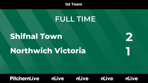 Shifnal Town 2 Northwich Vics 1