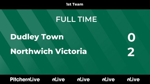 Dudley Town 0 Northwich Vics 2