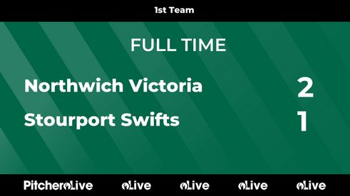 Northwich Vics 2 Stourport Swifts 1